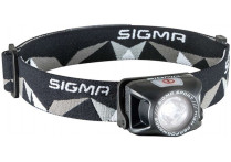 SIGMA SPORT HEADLED II: 4 режима, до 120лм, освещаемая дистанция 35м, зарядка через USB (кабель в комплекте), вес 57г