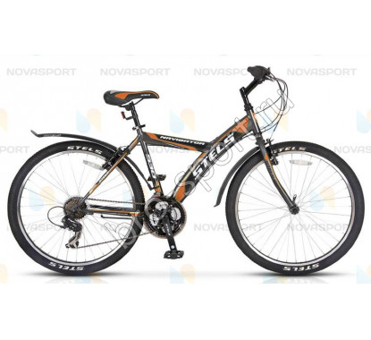 Велосипед Stels Navigator 530 V 26 (2016) Серый/Черный/Оранжевый 