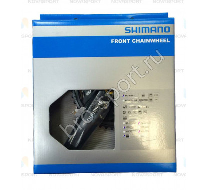 Шатун Shimano Altus FC-M311 черный 175мм EFCM311Е222XL
