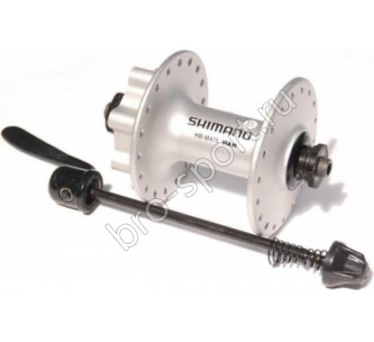 Втулка передняя Shimano M475 36 отв QR серебро EHBM475AS5				