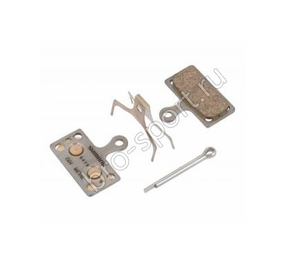 Тормозные колодки Shimano д/диск тормоза  G04S с пружин с шплинтом Y8MY98010				