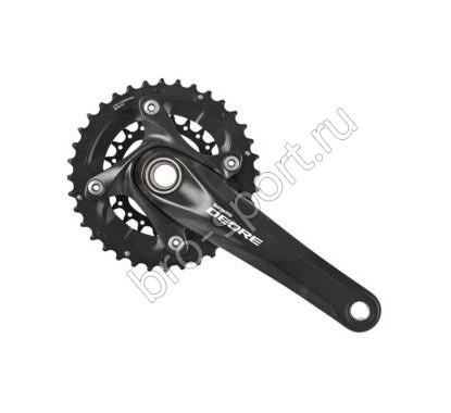 Шатун Shimano Deore М617 175 мм черный с кареткой EFCM617EX84L				