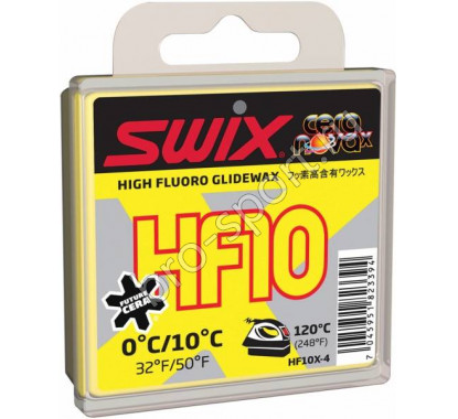Мазь скольжения HF10X Yellow 0C/+10C 40гр HF10X-4