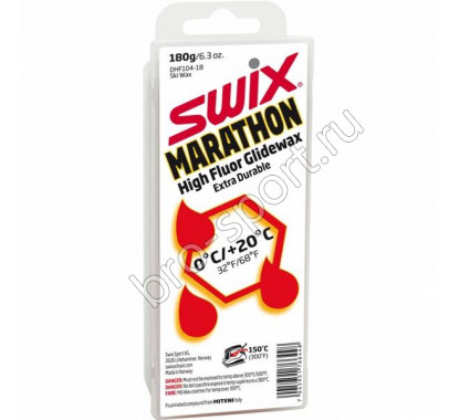 Мазь скольжения DHF104 White MARATHON 0C/+20C 180гр DHF104-18