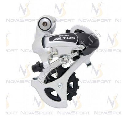 Переключатель задний Shimano Altus под шестигранник серебро ERDM310DS