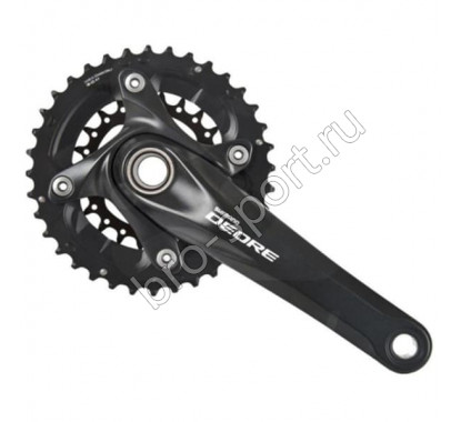 Шатун Shimano Deore М617 170 мм черный б/каретки EFCM617CX84L				