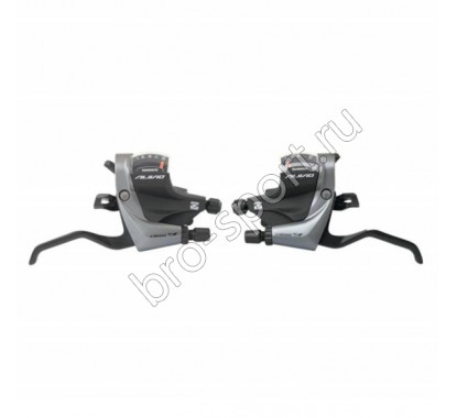 Шифтер/тормозная ручка Shimano Alivio M4000 лев/пр 3x9ск тр.+оплетк ESTM4000PA				