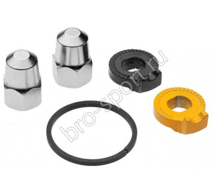 З/ч к план. втулке Shimano, стопорные шайбы 5R/5L, колпачковые гайки, ISMS7050003