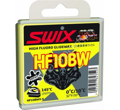 Мазь скольжения HF10BWX Black 0C/+10C 40гр HF10BWX-4