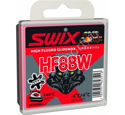 Мазь скольжения HF8BWX Black +4C/-4C 40гр HF08BWX-4