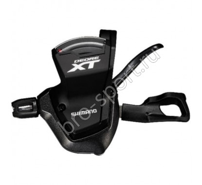 Шифтер Shimano XT, M8000, левый, 2/3ск. тр. с оплетк.ISLM8000LBP2				