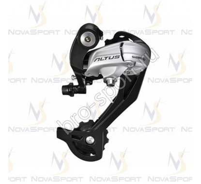 Переключатель задний Shimano Altus M370 SGS 9 ск серебро ERDM370SGSS