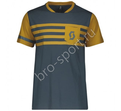 Веломайка Trail Flow DRI к/рук nightfall blue/ochre yellow