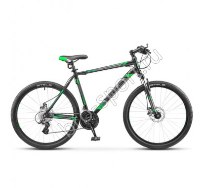 Велосипед Stels Navigator 500 MD F010 Черный/Зеленый 26 (LU092624)