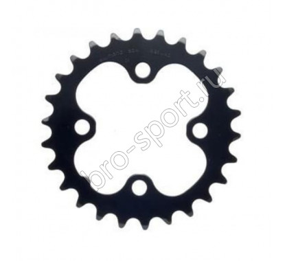 Звезда передн. Shimano, DEORE, для FC-M590, 26T, черный Y1LD26000