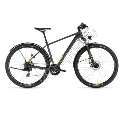 Велосипед CUBE AIM Allroad 29 (iridium'n'mango) 2019