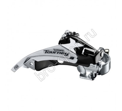 Переключатель передний Shimano Tourney FD-TY500 42-24T 31.8 мм универсальная тяга/370152