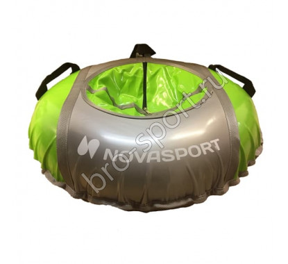 Санки надувные 125 см NovaSport Тюбинг усиленные тент с камерой в сумке СН051.125.3.1