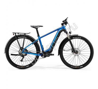 Велосипед Merida eBig.Nine 400 EQ MattMediumBlue/Black 2020