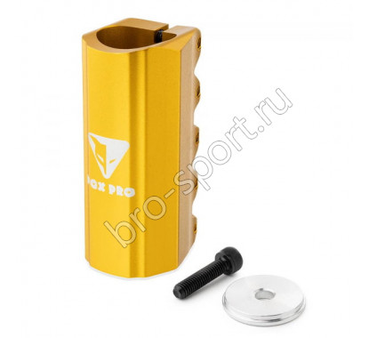 Хомут-C Fox SCS d 28.6 and 31.8,  5 bolts Золотой