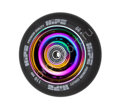 Колесо HIPE Solid 110mm Neo-chrome/черный