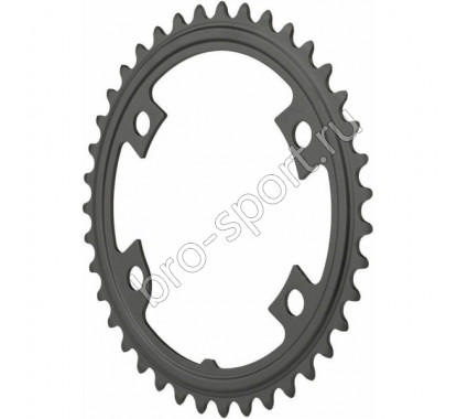 Звезда передн. Shimano 105, для FC-R7000, 36T-MT для 52-36T, цв. черный Y1WV36000