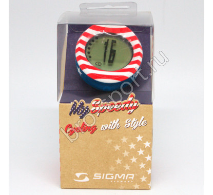 Велокомпьютер SIGMA MY SPEEDY STARS & STRIPES