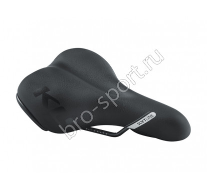 Велосипедное седло Kellys SOFTLINE GEL 257мм х 187мм, гель/пена