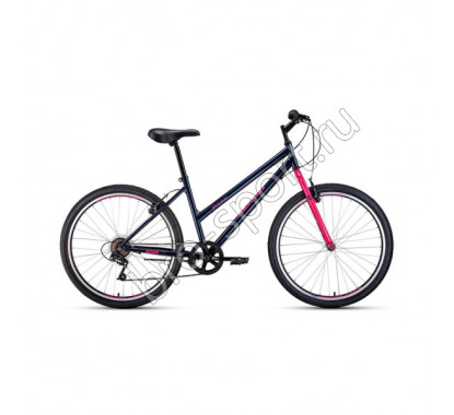 Велосипед 26' Altair MTB HT 26 Low 6 ск Темно-синий/Розовый 19-20 г