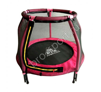 Батут DFC JUMP KIDS 48' розовый, сетка (120см)