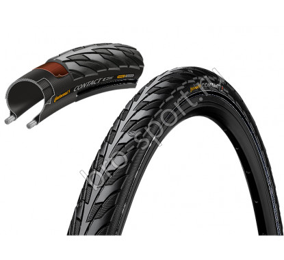 Велосипедная покрышка Покрышка Continental   CONTACT, 26 x 1.75,(47-559) , чёр./чёр. SafetySystemBreaker