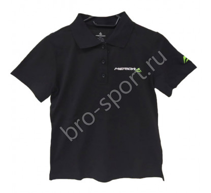Футболка Merida Polo Shirt (Lady) black кор.рукав 37757 M (2287012656)