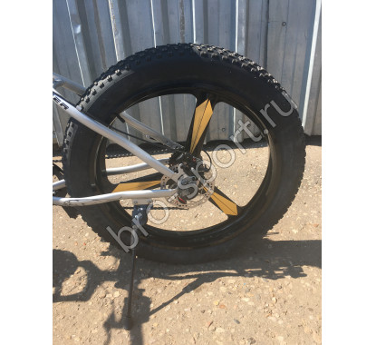 Велосипед Fatbike Beinaiqi-3 Серебристый на дисках
