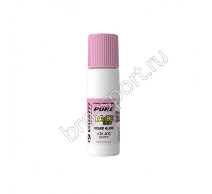 Жидкая мазь скольжения VAUHTI PURE RACE MID +2/-4 C 80 мл