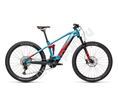 Велосипед CUBE STEREO HYBRID 120 RACE 625 29 (blue'n'red) 2021
