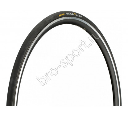 Continental Трубка шоссе Podium TT, 28x 22мм, BlackChili-Vectran Breaker-3/180 TPI