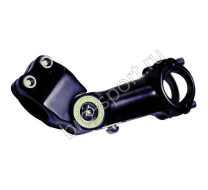 Вынос руля JB-8211F,1-1\8',A-Head,L-100mm,регул-15°-50°,подъем41мм,руль 31,8mm,алюм,черный