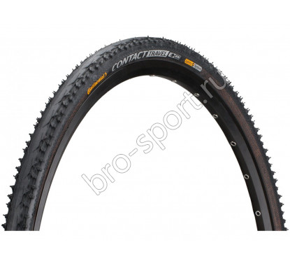 Покрышка Continental CONTACT Travel 28 x 2.0 (50-622) чёр./DuraSkin, Reflex, SafetySystem Breaker – 3/180 TPI – E25