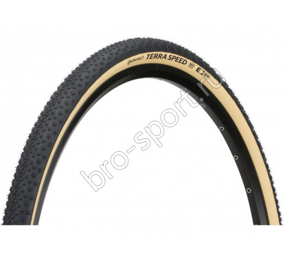 Покрышка Continental Terra Speed, 28 x 1,35, 35-622, чёр./кремов. складная, 3/180TPI, BlackChili, ProTection, E25, TR