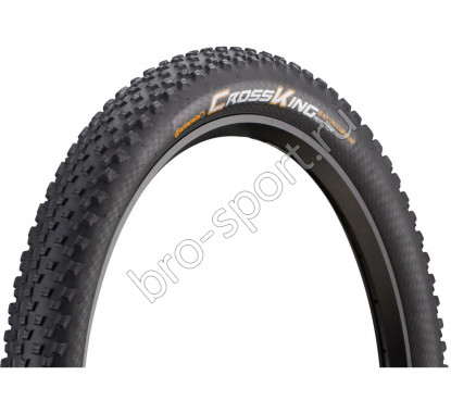 Покрышка Continental Cross King 2.6 27.5 x 2.6 (65-584) чёр./чёр. складная, PureGrip Compound – ShieldWall System – 3/180 TPI, E25, TL