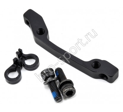 Адаптер диск торм Shimano, F160, болт 2шт, стоп. кольца 2шт