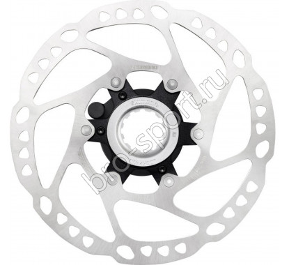 Тормозной диск Shimano RT64, 180мм, C.Lock, с стоп. кольцом внешн. шлицы