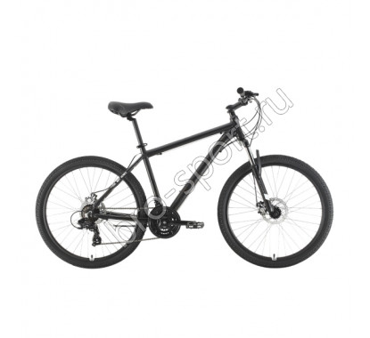 Велосипед Stark'21 Indy 26.1 D Shimano черный/чёрный 40628 18' (HD00000036)