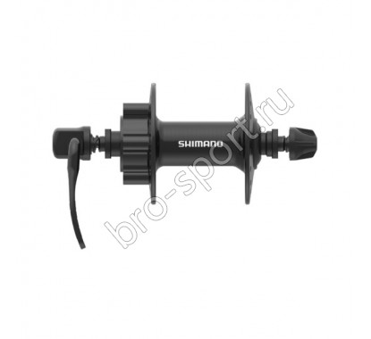Втулка передняя Shimano TX506 32 отв 6 болт QR, черный EHBTX506BAL