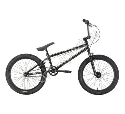 Велосипед Stark'21 Madness BMX 1 серебристый/черный HD00000285