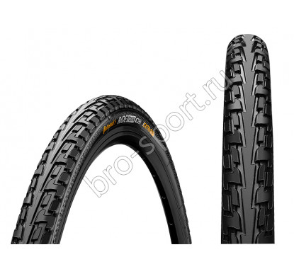 Велосипедная покрышка Continental RIDE Tour, 20 x 1.75, 47-406, чёр./чёр., 180TPI, Extra Puncture Belt