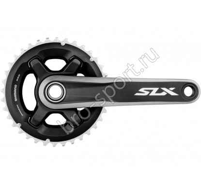 Система Shimano SLX, M7000-2, 175мм, для 11ск., 34x24T, без каретки, с бонками для CL 48.8мм