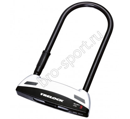 TRELOCK Замок U-типа BS 301/108-300 с держателем ZB 402, ключ с подсветкой
