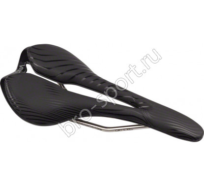 Седло VELO VL-1776  Competition, 273х143мм база: карбон, рельсы: CrN/Ti