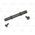Вал каретки под квадрат 124.5mm DN3S